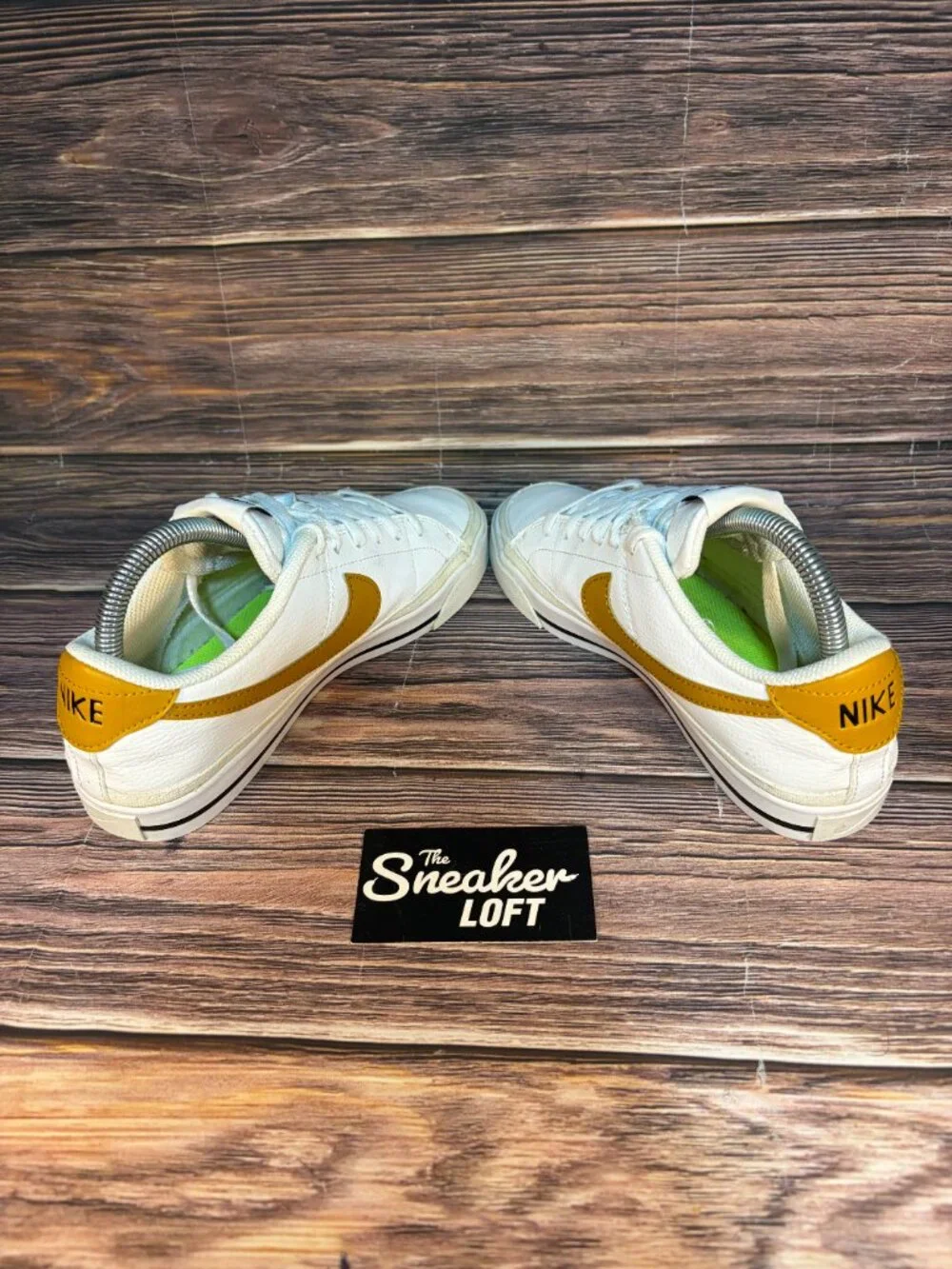 Nike Court Legacy Next Nature Women's Casual Leather Lace Up Shoes Size 7.5